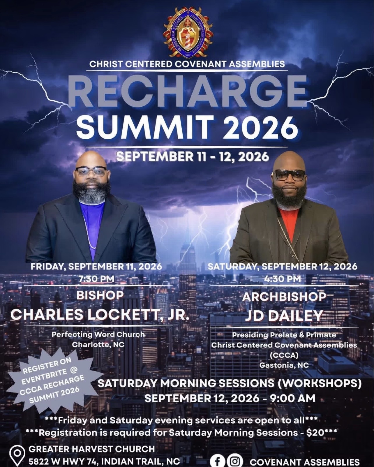 Recharge Summit 2026 flyer